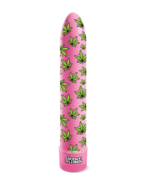 Stoner Vibes Pack A Fatty Multi Speed Vibrator - Pink Kush - Image 3
