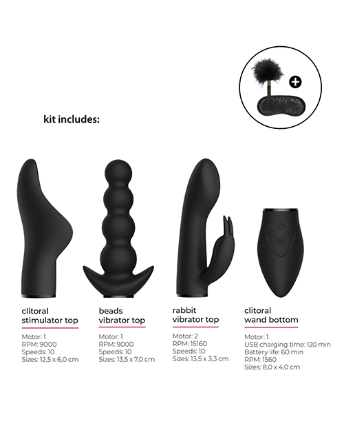 Shots Switch Pleasure Kit #6 - Black - Image 4