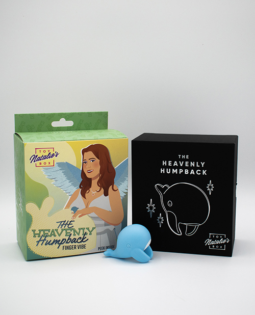 Natalie's Toy Box Heavenly Humpback Finger Vibe - Blue - Image 3