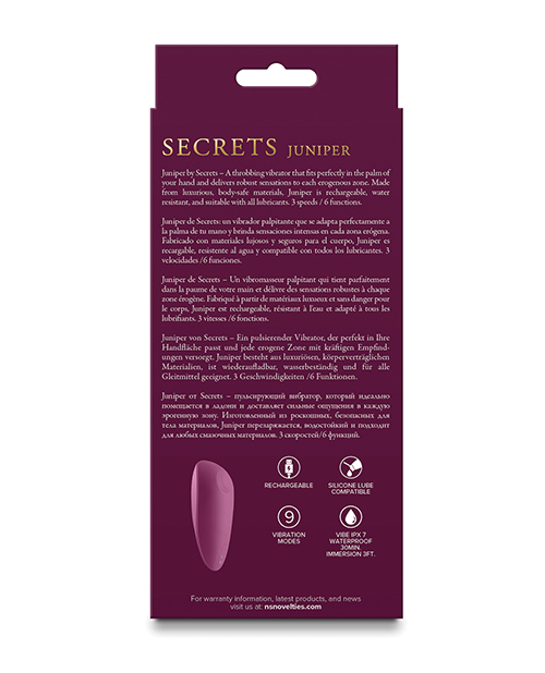 Secrets Juniper Throbbing Vibe - Ruby - Image 2