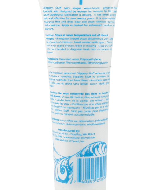 Slippery Stuff Gel - 4 oz Tube - Image 2