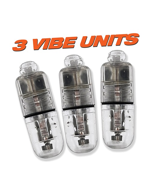 Oxballs Buzz Squeeze Ballstretcher Vibe - Clear - Image 4