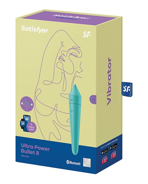 Satisfyer Ultra Power Bullet 8 - Turquoise - Image 6