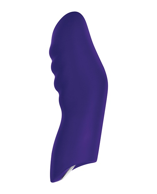 Femme Funn Dioni Wearable Finger Vibe - Small Dark Purple - Image 3