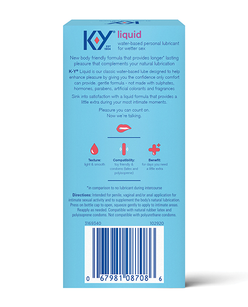 K-Y Natural Feeling Liquid - 2.4 oz - Image 3