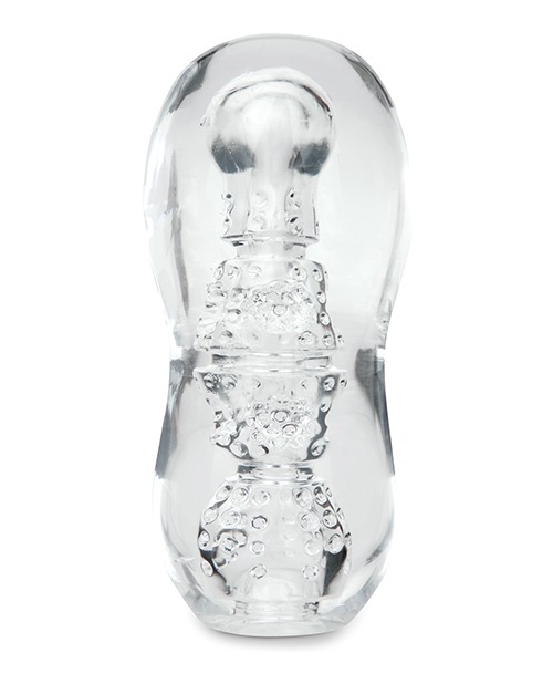 ZOLO Gripz Dotted Stroker - Clear - Image 2