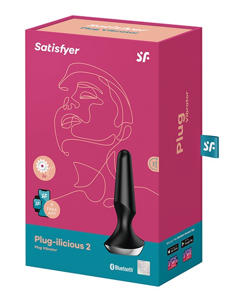Satisfyer Plug-ilicious 2 - Black - Image 6