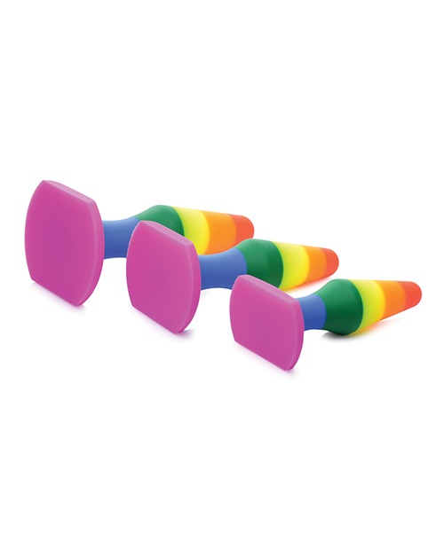Frisky Rainbow Silicone Anal Trainer Set - Image 6
