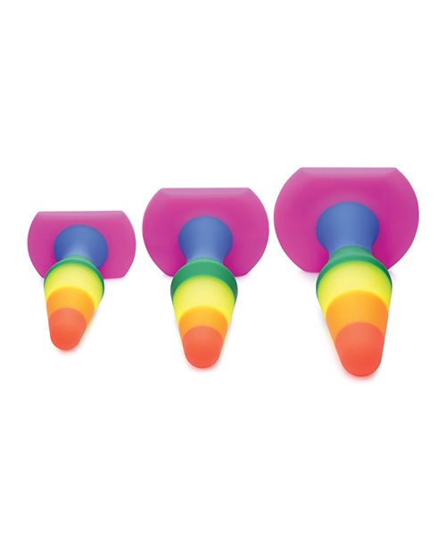 Frisky Rainbow Silicone Anal Trainer Set - Image 4