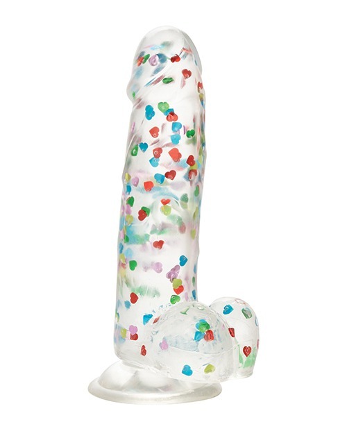 Naughty Bits I Love Dick Heart Filled Dong - Multicolor - Image 3