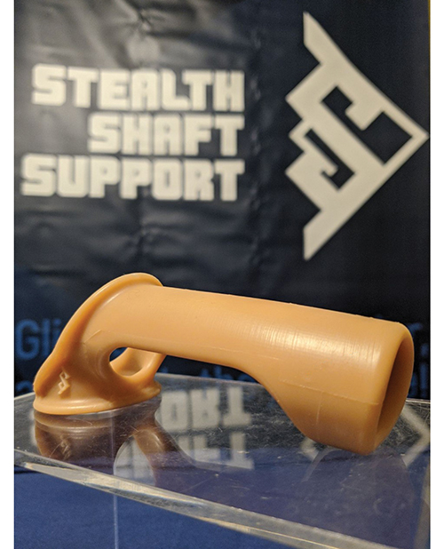 Stealth Shaft Support Smooth Sling Size B - Caramel - Image 2