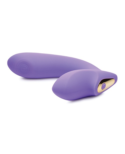 Inmi 10x G-Tap Tapping Silicone G Spot Vibrator - Purple - Image 3