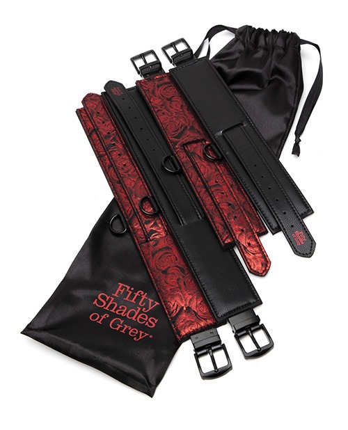 Fifty Shades of Grey Sweet Anticipation Under Mattress Restraint Set - Image 4