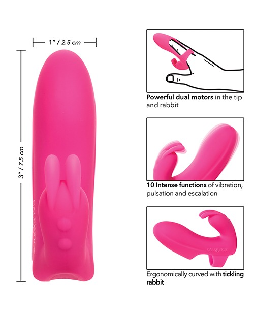 Mini Marvels Silicone Marvelous Pleaser - Pink - Image 5