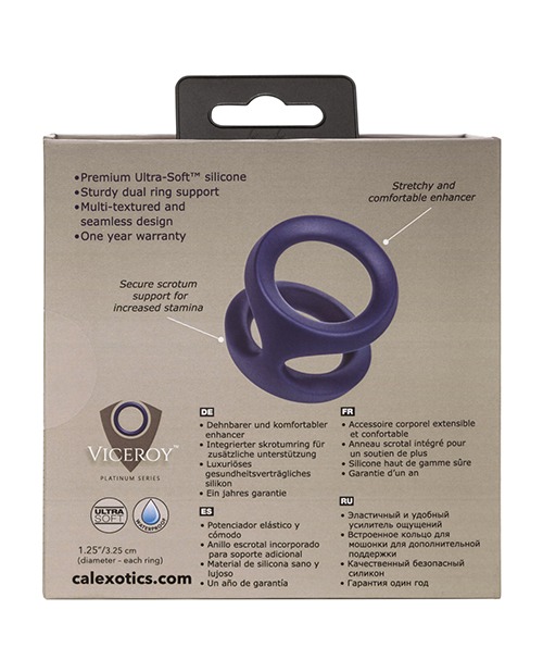 Viceroy Dual Ring - Blue - Image 2