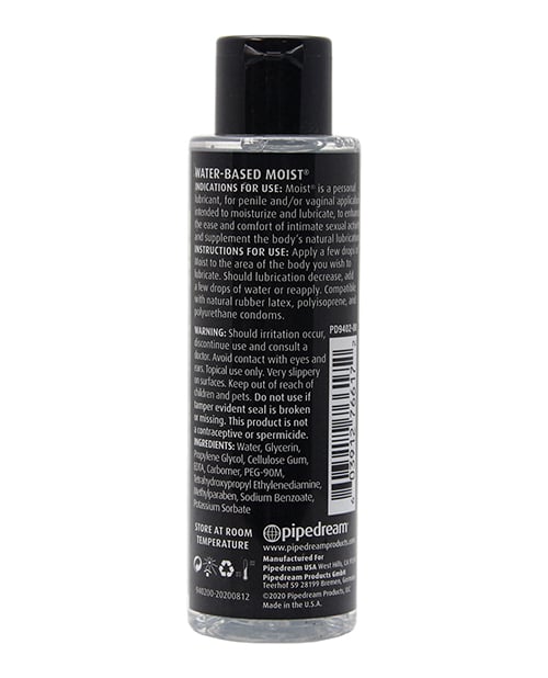 Moist Backdoor Formula Water-Based Personal Lubricant - 4.4oz - Image 2