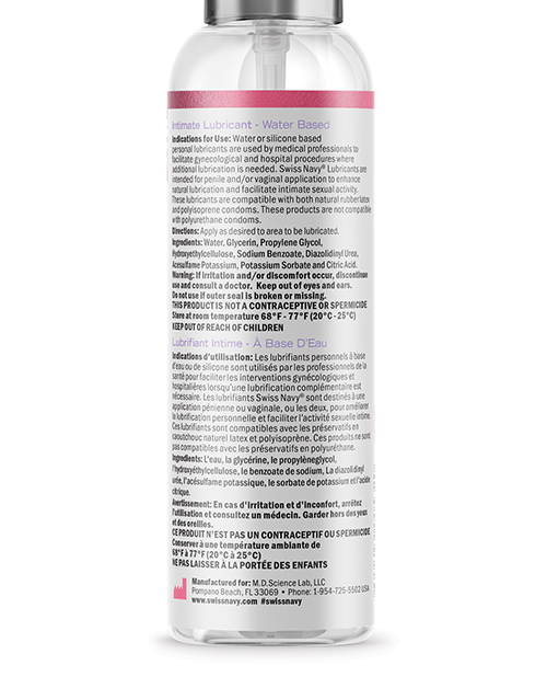 Swiss Navy Desire Water Based Intimate Lubricant - 2 oz - Image 2