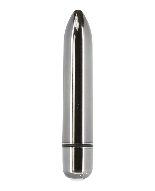 Power Bullet 3.7" Platinum Vibrating Massager - Image 3