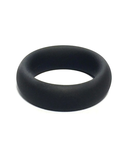 Rascal The Brawn Silicone Cock Ring - Black - Image 2