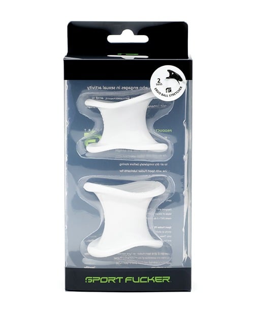 Sport Fucker Ergonomic Ball Stretcher Kit - White - Image 2