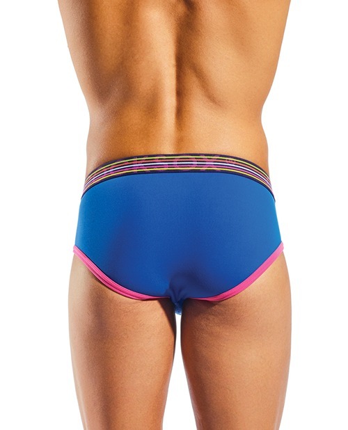 Cocksox Contour Pouch Sports Brief Electro Blue XL - Image 3