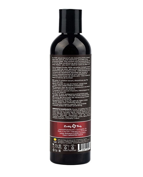 Earthly Body Massage & Body Oil - 8 oz Kashmir Musk - Image 2