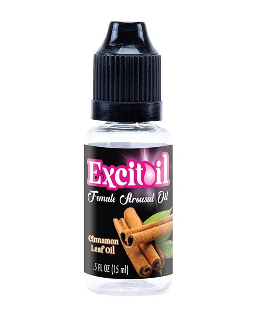 Body Action Excitoil Cinnamon Arousal Oil - .5 oz Bottle Carded - Image 2