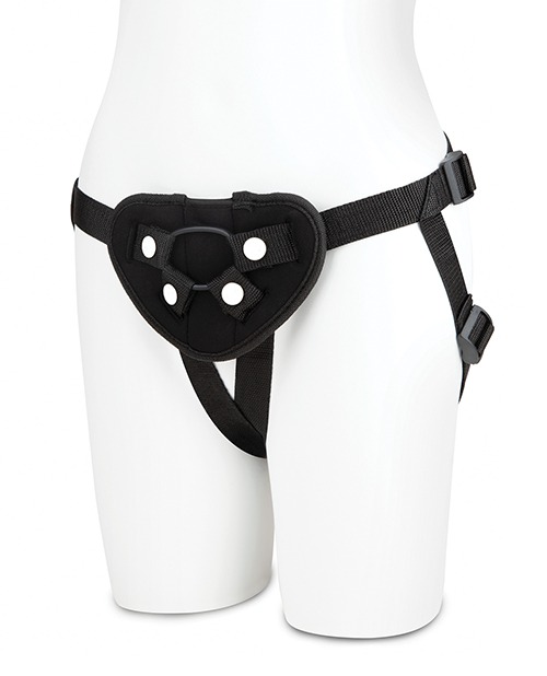 Lux Fetish Strap On Harness - Black - Image 2
