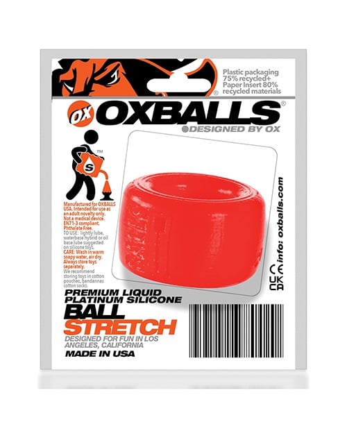 Oxballs Silicone Ball T Ball Stretcher - Red - Image 3