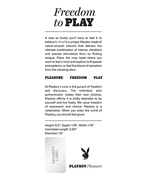 Playboy Pleasure Petal Vibrator - Wild Aster - Image 2