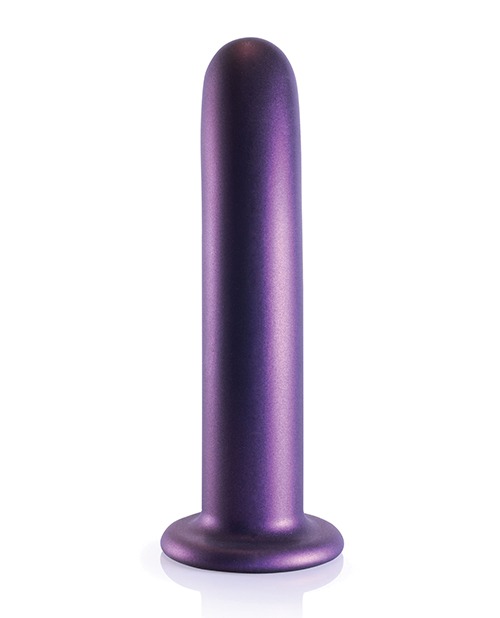 Shots Ouch 7" Smooth G-Spot Dildo - Metallic Purple - Image 3