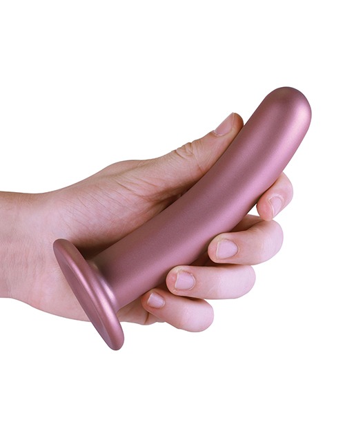 Shots Ouch 6" Smooth G-Spot Dildo - Rose Gold - Image 5