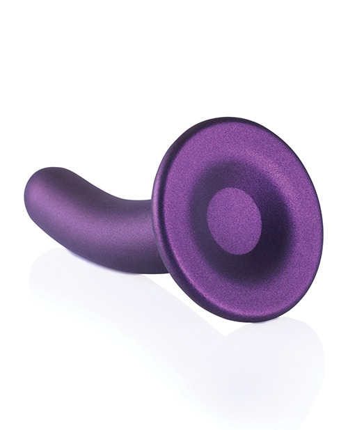 Shots Ouch 6" Smooth G-Spot Dildo - Metallic Purple - Image 5