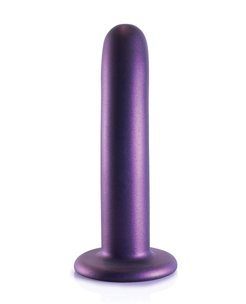 Shots Ouch 6" Smooth G-Spot Dildo - Metallic Purple - Image 3