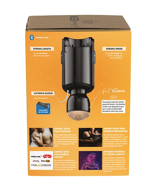 Kiiroo Keon Feel Stars Collection Stroker Combo Set - Victoria June - Image 2