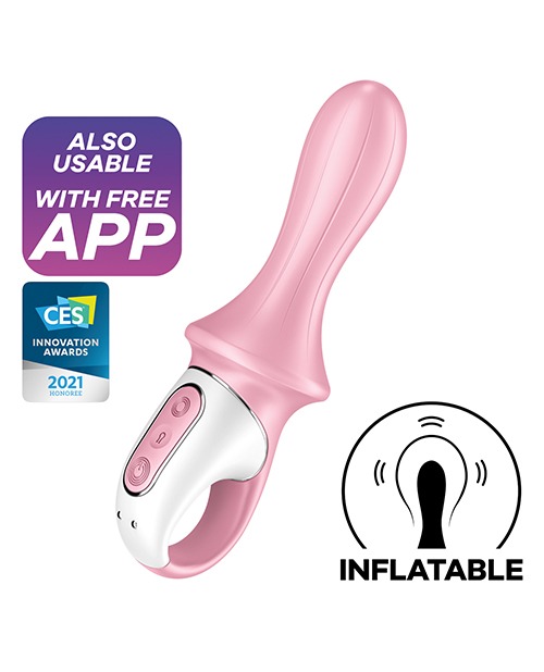 Satisfyer Air Pump Booty 5+ - Red - Image 4