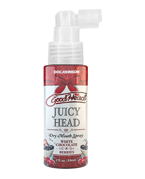 GoodHead Juicy Head Dry Mouth Spray - 2 oz White Chocolate & Berries - Image 2
