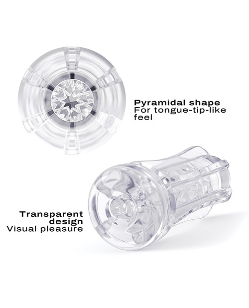 Dorcel Deep Blow Extreme Sleeve - Clear - Image 3