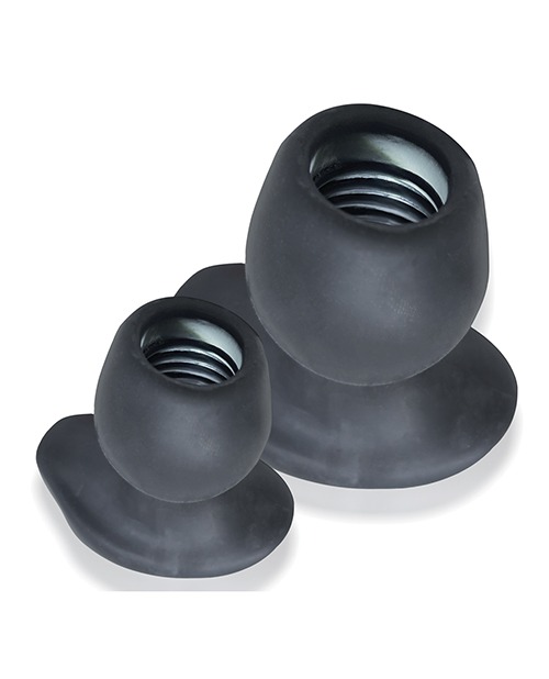 Oxballs Morphhole 2 Gaper Plug Large - Black Ice - Image 5
