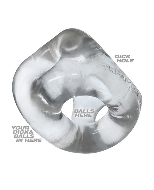 Oxballs Tri Sport XL 3 Ring Sling - Clear - Image 4