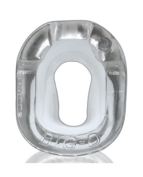 Oxballs BIG D Cockring - Clear - Image 3