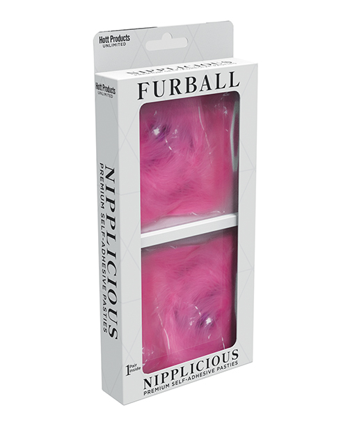 Nipplicious Furball Pasties - Pink - Image 2