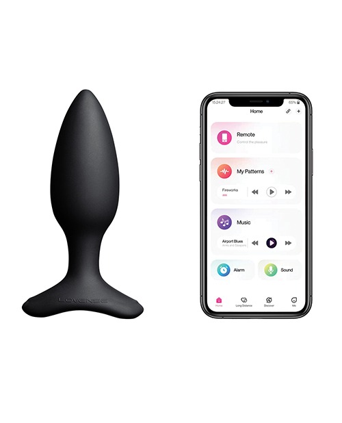 Lovense Hush 2 1.5" Butt Plug - Black - Image 5