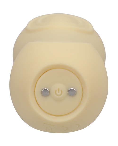 RITUAL Sol Rechargeable Silicone Pulsating Vibe - Yellow - Image 4