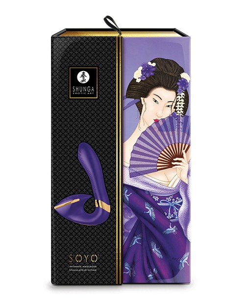 Shunga Soyo Intimate Massager - Purple - Image 4