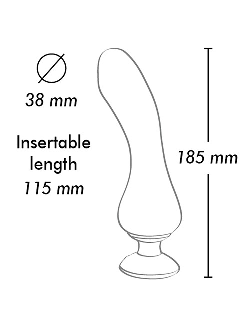 Shunga Sanya Intimate Massager - Black - Image 5