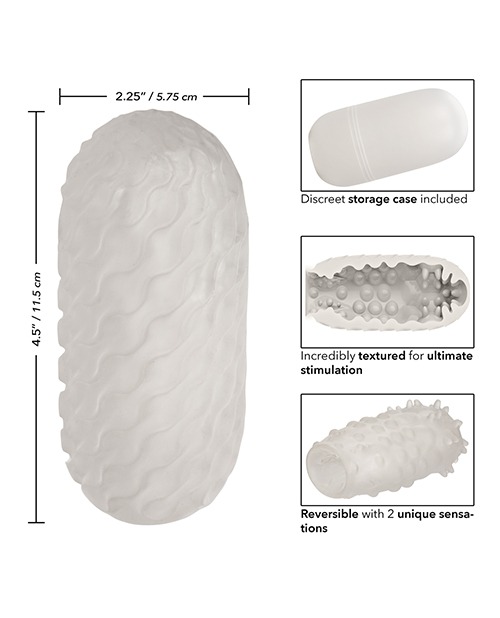 Boundless Reversible Nubby Stroker - White - Image 5