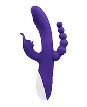 Evolved Lick Me Triple Stim Vibe - Purple - Image 4
