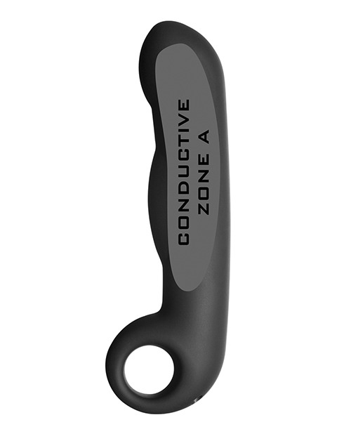 ElectraStim Ovid Silicone Noir Dildo - Image 5