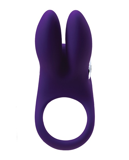 VeDO Sexy Bunny Rechargeable Ring - Deep Purple - Image 3